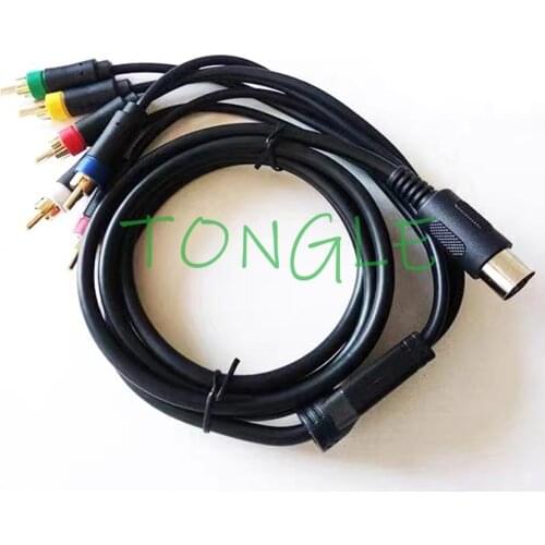 Component Composite RGB/RGBS Video Cable Cord For SEGA MD1 Console CBOX Accessories