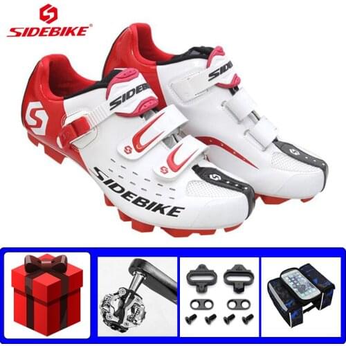 Cycling Sneakers Men Sapatilha Ciclismo Mtb Bicycle Shoes Self-locking Breathable Riding Bike Footwear Mountain Bike Flat Shoes