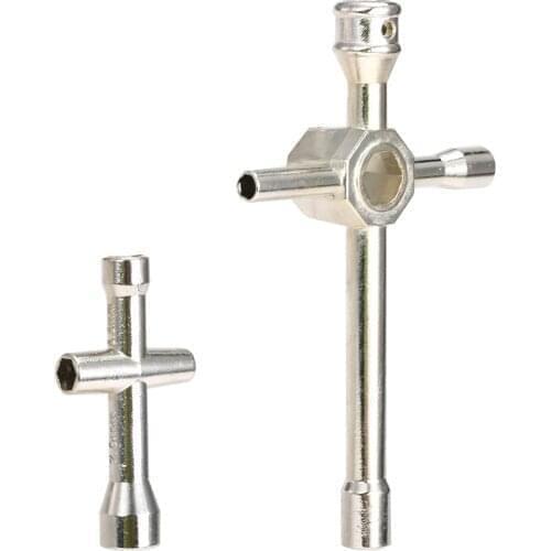Metal Cross Wrenches Model Car Repair Tools 2 PCS