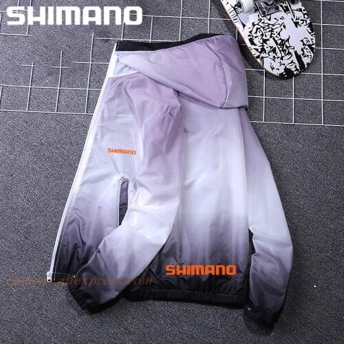 Mens Summer UV Protection Anti-sweat Fishing Shirt Thin Shimano Breathable Quick Dry Fishing Jacket Hoodie Outdoor Sports Wear