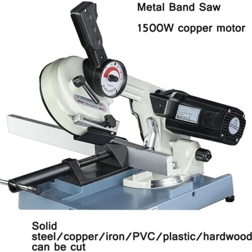 Woodworking Bench Sawing Machine 0°~45° Angle Cutting A Variety Of Materials Cutting Machine Stepless Speed Regulation