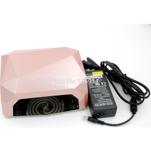 Nail Salon Equipment 1pcs/lot 36W Uv Lamp +LED Nail Lamp Uv Light Uv Gel CCLF Lamp ZS-LCL014-36w