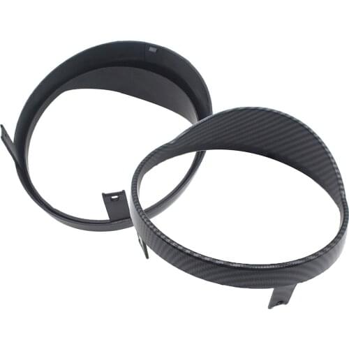 Motorcycle Headlight Cover Guard Fit for Vespa GTS 250 300 2018 2019 2020 Front Light Protector with Light Blocking Edge