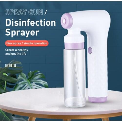 Rechargeable Nano Atomization Disinfection Spray Gun Wireless Handheld Small Disinfection Sprayer For household Office And Bus