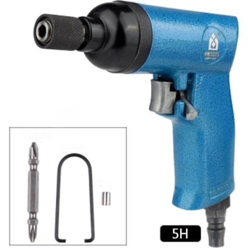 High Quality 5H Pistol Type Air Screw Driver 12000rpm No-Load Speed Pneumatic Screwdriver 40Nm Nut Impact Tool