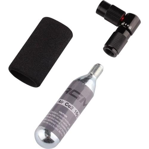 Mountain bike Carbon dioxide portable pump Road bike mini emergency pump convenient lightweight inflatable compatible accessorie