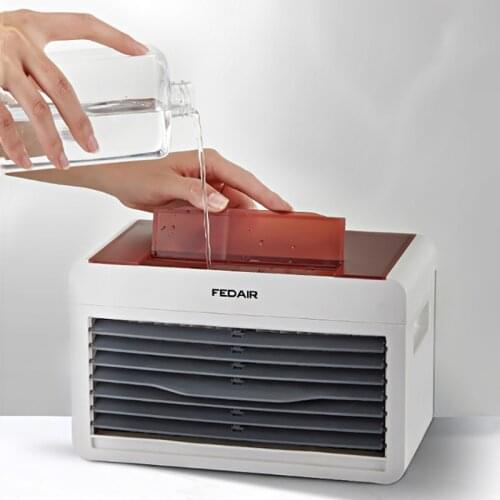 Portable Air Conditioner, USB Air Cooler Fast Cooling, Water Cooler For Home And Office Ventilador Fan High Quality