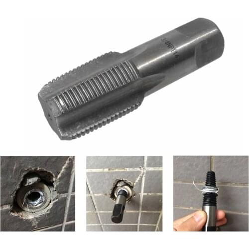 Screw Extractor Water Pipe Thread Repair Tap Set Broken Extractor Water Pipe Easily Carrying Lightweight Gadgets