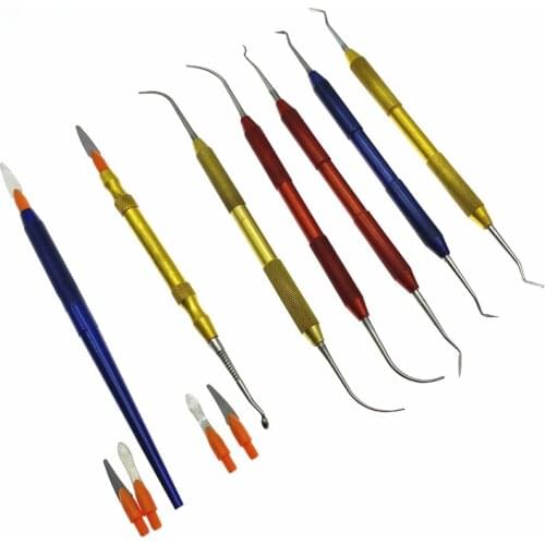 1pcs Dentist Sculpture Knife Wax Carving Tools Spatula Blade Dental lab Tools New