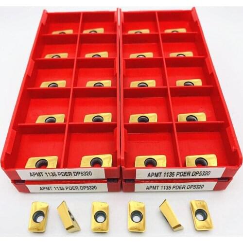Carbide insert APMT1135 PDER RPMW1003MO DP5320 CNC lathe milling cutter lathe APMT 1135 metal turning insert RPMW CNC tool APMT