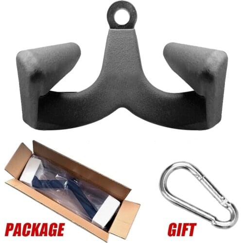 Lat Pull Down Bar For Home Gym Fitness Pulley Cable Machine Attachment Biceps Triceps Back Muscle Rowing Workout Mag Grip Handle