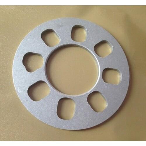 One pic 6mm Universal Wheel Spacer Adapter 4x98 4x108 4x114.3 5x98 5x100 5x108 5x112 5x114.3 5x115 5x120 Car Accessories
