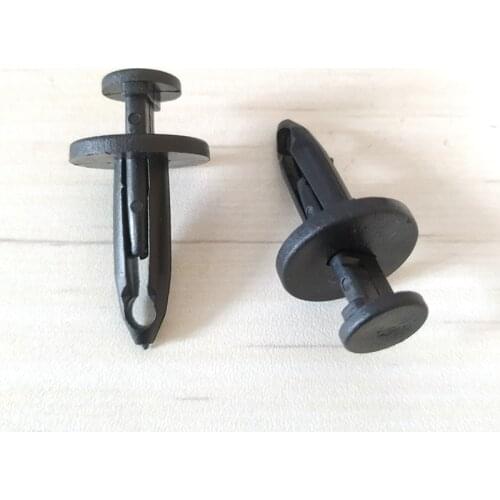 Auto Bumper Fastener 7.5 mm Hole Rivet Retainer Push Engine Cover Trim Panel Clip For Ford Chrysler