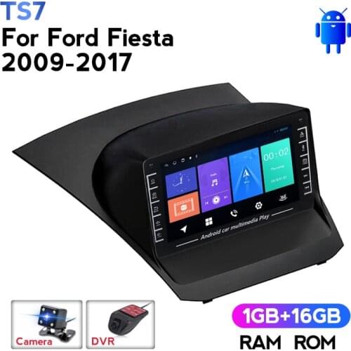HD1280*720 Android Car Autoradio Player Multimedia WIFI For Ford Fiesta 2009-2016 2017 IPS DSP Video Carplay GPS Navigation 2DIn