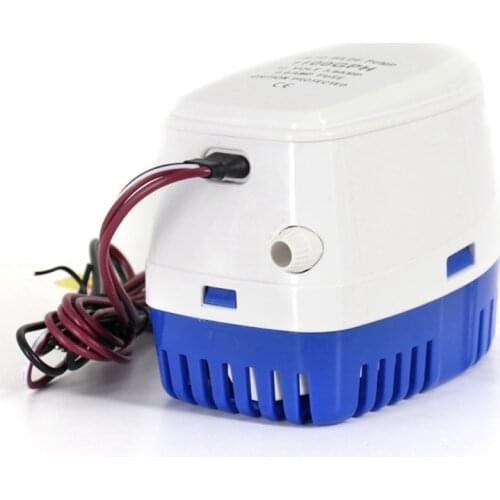 Automatic Submersible Boat Bilge Water Pump 12V Auto with Float Switch Outlet 750GPH