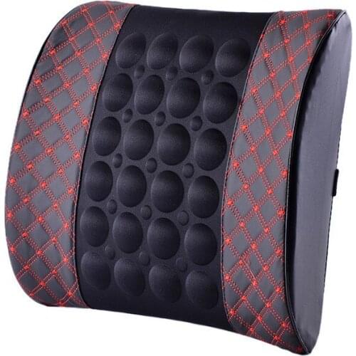 Car Electric Massage lumbar Support Pillow Seat Back Pillow for Chery Tiggo Fulwin Geely Vision Roewe 750 950 350 550 E50 W5 E50