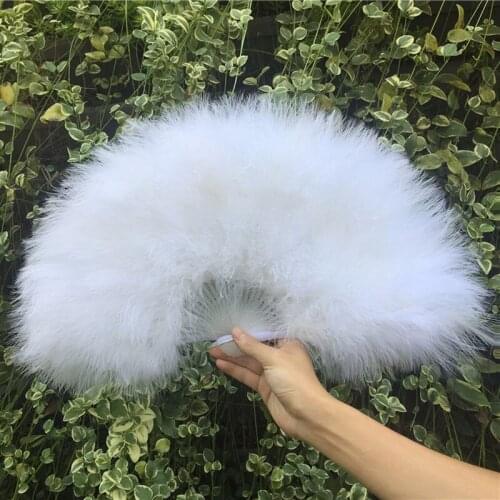 Free Shipping 2pcs lot birthday bridal hen bachelorette party gifts dance fan wedding bridesmaid gift ostrich feather hand fans