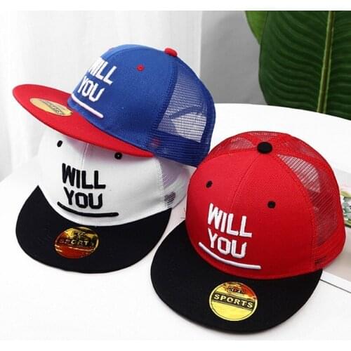 Hip Hop Caps Baseball Cap Summer Sun Hats for Kids Girls Boy Baby Sombreros De Sol Czapka Z Daszkiem Sun Hat Casquette Gorras