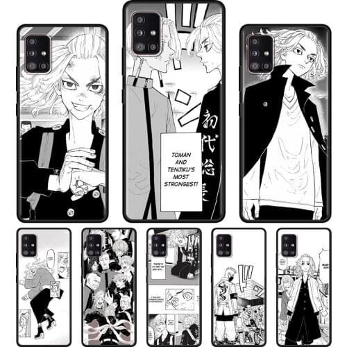 Phone Shell For Samsung A51 A71 A52 A91 A72 A02s A02 Tokyo Revenge Manga Case for Galaxy A42 A41 A32 A31 A21s A21 A12 A11 Fundas