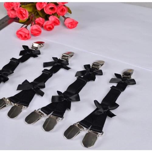 Black women Bow garter Harajuku Gothic body harness wedding garters bridal bondage harness garters