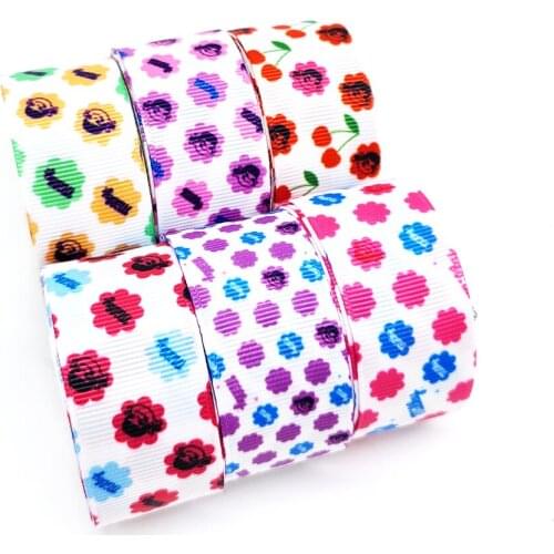DIY Cartoon Baby Printed Grosgrain Ribbon For Craft Supplies Sewing Accessories 50 Yards. 43014