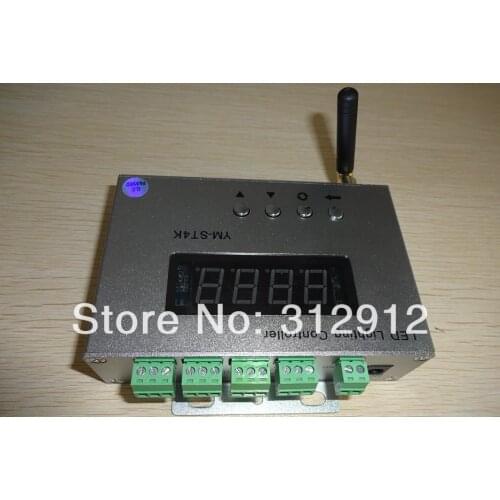 YM-ST4K-B;1024*4ports led SD card pixel controller;with wireless synchronization function(LED built software)
