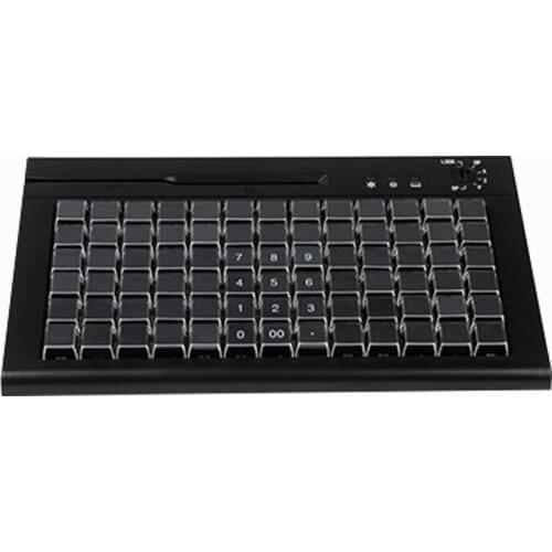 HSPOS Free Shipping Wired Keyboard 78 Keys Programmable Keyboard Support Wins System HS-KB78