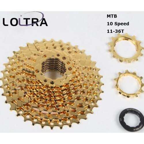 Sunshine MTB 10 Speed Cassette 10s 11-36T Mountain Bike Freewheel Wide Ratio Bicycle Parts