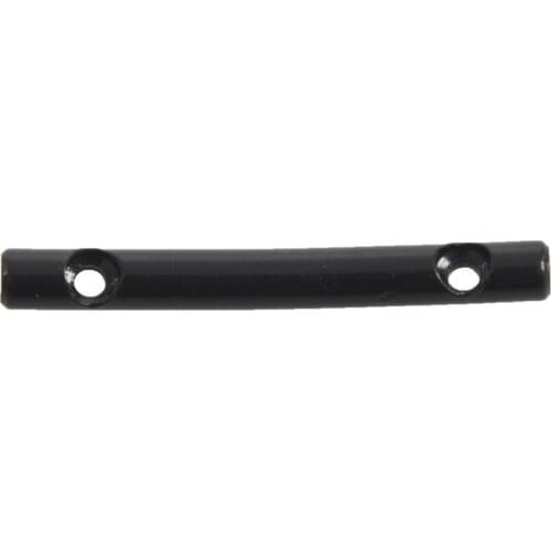 Hot-Guitar String Tree Guides String Retainer Bar for Strat Tele Guitar Replacement Parts, Black (Pack of 4 )