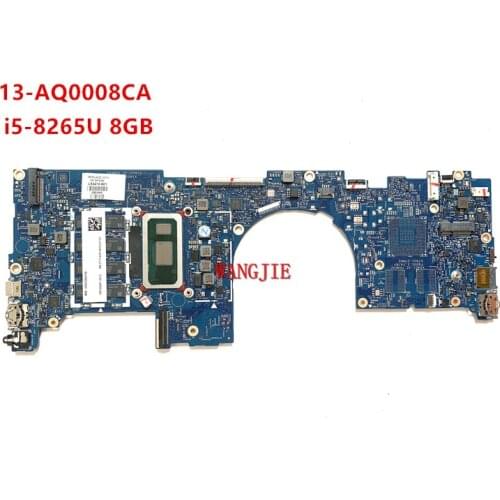 FOR HP ENVY 13T-AQ000 LAPTOP MOTHERBOARD 13-AQ L53410-601 L53410-001 i5-8265U 8GB 18744-1 448.0G903.0011 100% working