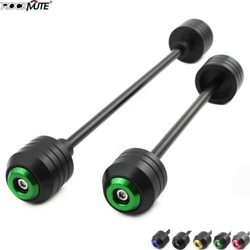 Motorcycle POM Axle Fork Falling Pad Wheel Slider Front Rear Crash Protector For HONDA CBR600 F4I 2001-2007