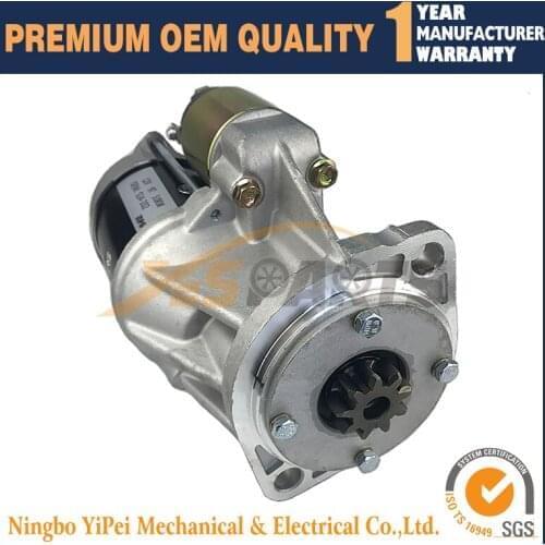 New Starter For YANMAR 4TNV98 4TNV106 S14-102 129940-77010