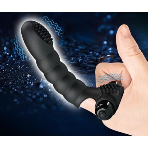 Finger Vibrators Sex Toy For Woman Clitoris Stimulation Brush Finger Sleeve Dildo Vibrating G Spot Massager Adult Sex Shop