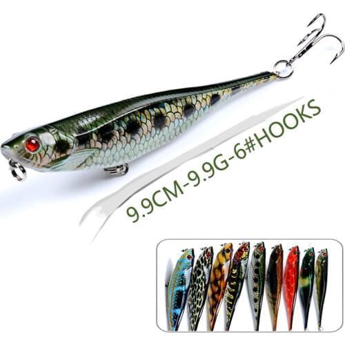 Floating Pencil Artificial Bait Surface Stick Wobbler For Fishing Lure Walk Dog Crankbait Fishing Accessories/Tackle Trolling