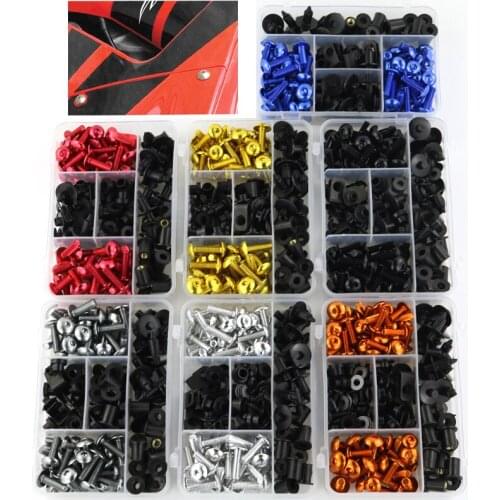 M5 M6 Complete Fairing Bolts Kit Fit For Honda VTR 1000 RC51 VTR1000F VFR 750 800 VFR1200F CBF1000 ST1100 ST1300 NC700S NC750X