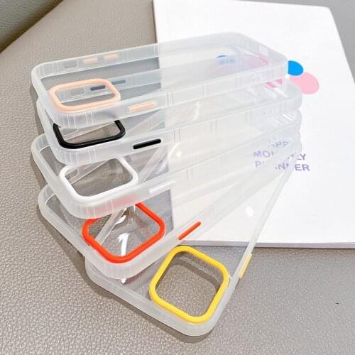Transparent Case For iPhone 12 11 Pro MAX XR XS X 10 8 7 Plus SE 2 2020 Shockproof Soft TPU Silicone Phone Cover Cases