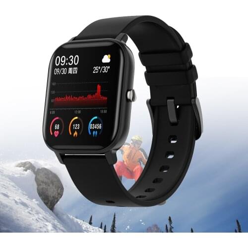 Sport Fitness Full Screen Touch Smart Watch 1.4 inch Heart Rate Monitor Weather Forecast Custom Dial Watch For Huawei xiaomi