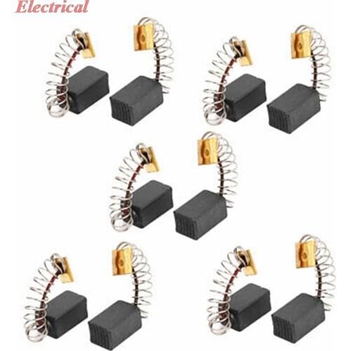 999041 Carbon Brushes 6.5mm x 7.5mm x 13mm for Hitachi Hand Electric Drill