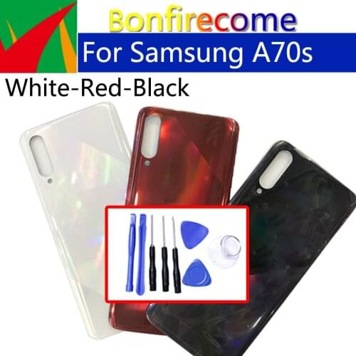 For Samsung Galaxy A70S A707FN A707F A707 Housing Back Cover Case Rear Battery Door Chassis Housing Replacement