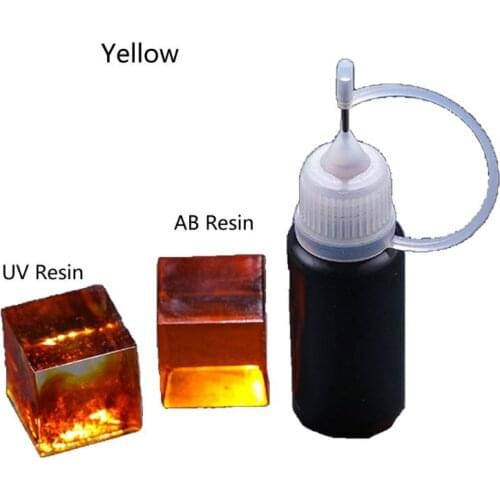 10g 0.35oz Liquid Epoxy Resin Colorant Highly Concentrated Resin Pigments Kit Jewelry Making Resin Art Crafts Tools Kit