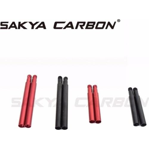 1 pair Valve Extender for Road Bike MTB 50mm 70mm Alloy Bike Valve Extender