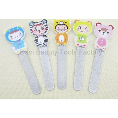 12pcs/lot metal nail file Manicure care fancy with steel file plastic handle FREE SHIPPING