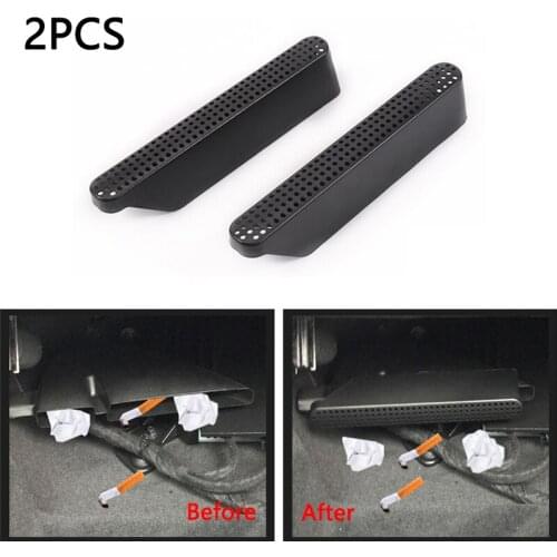 2PCS ABS Car Rear Seat Air Conditioner Outlet Vent Protective Cover Sticker for Volvo XC60 2018- 2021 Car Styling Interior