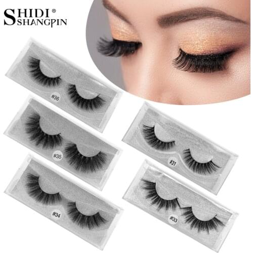 3/5 Pairs mink eyelashes 3d mink lashes beauty essentials mink eyelashes cilios false eyelashes 3d eyelash extension maquiagem