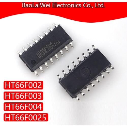 5pcs HT66F004 HT66F002 HT66F0025 HT66F003 8SOP 10MSOP 16NSOP 20SOP 20SSOP ic chip Electronic Components Integrated Circuits