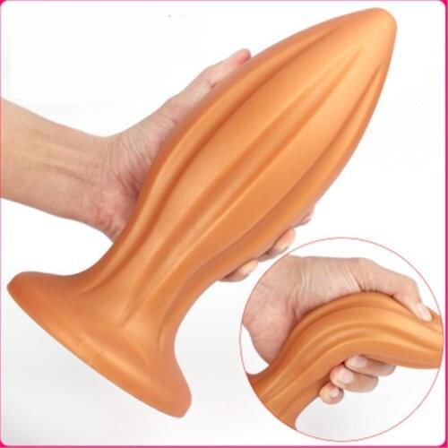 Prostate Massager Erotic Anal Sex Toys For Men Women Gay 10cm Thick Huge Anal Plug silicone Big Butt Plugs Vagina Anus Expansion