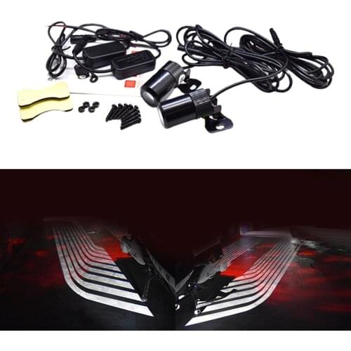 Car Motorcycle Angel Wing LED Lamp Lights Set Off Road Refit Easy install