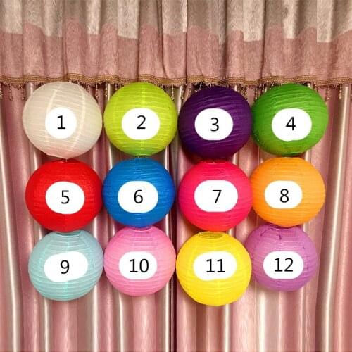 Free Shipping 6inch 8 inch 10 inch Round Chinese Paper Lantern Birthday Wedding Party decor gift craft DIY wholesale retail