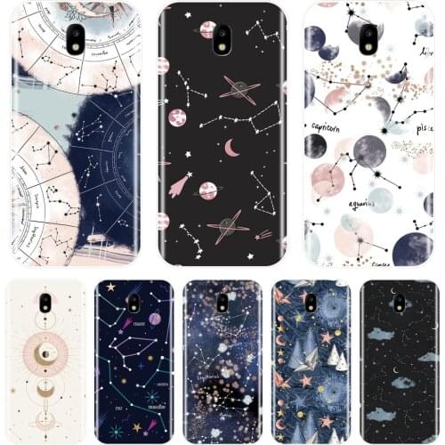 Phone Case Silicone For Samsung Galaxy J4 J6 J8 Plus Art Star Soft Back Cover For Samsung J3 J5 J7 2015 2016 2017 J2 J5 J7 Prime