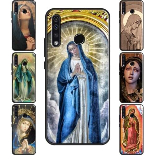 Holy Mother Virgin Mary Christian Case For Huawei Nova 5T Y9 Y6 Y7 2019 Honor 10 Lite 20 Pro 9 10i 7X 8X 9X 7A 8A 8C V20